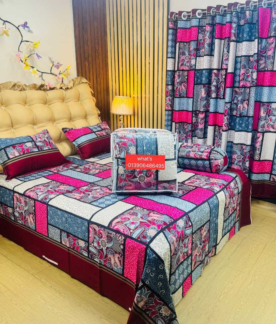 5,Pes,Set,Premium,Quality,Twill,Cotton,Fabrics,Comforter
