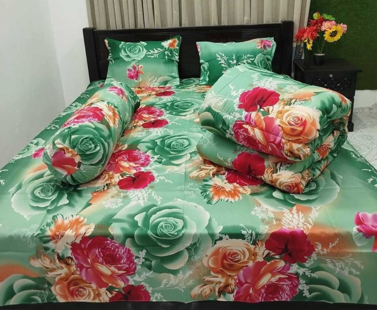 5,Pes,Set,Premium,Quality,Twill,Cotton,Fabrics,Comforter