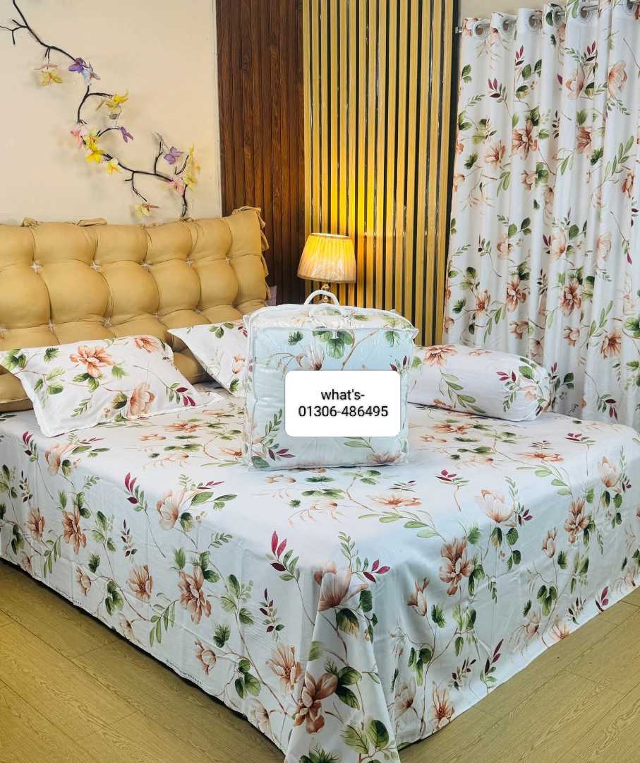 5,Pes,Set,Premium,Quality,Twill,Cotton,Fabrics,Comforter