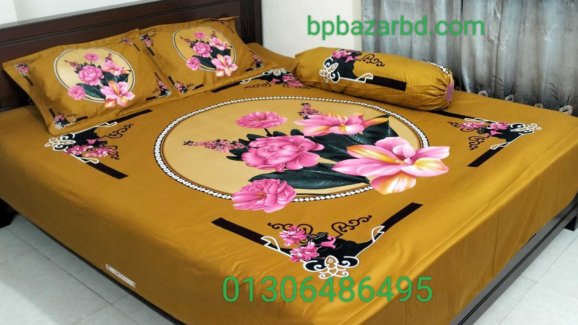 Exclusive,100%,Cotton,Bed,Sheet,7.5,feet,by,8,feet