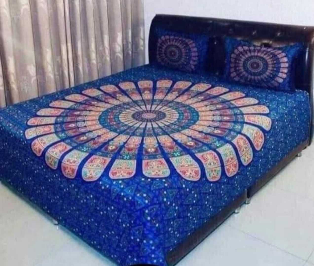 Exclusive,100%,Cotton,Bed,Sheet,7.5,feet,by,8,feet
