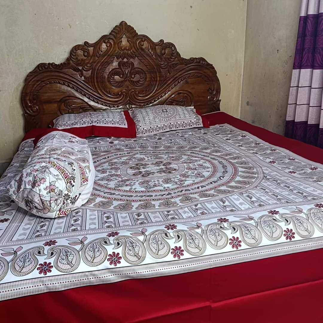 Exclusive,100%,Cotton,Bed,Sheet,7.5,feet,by,8,feet