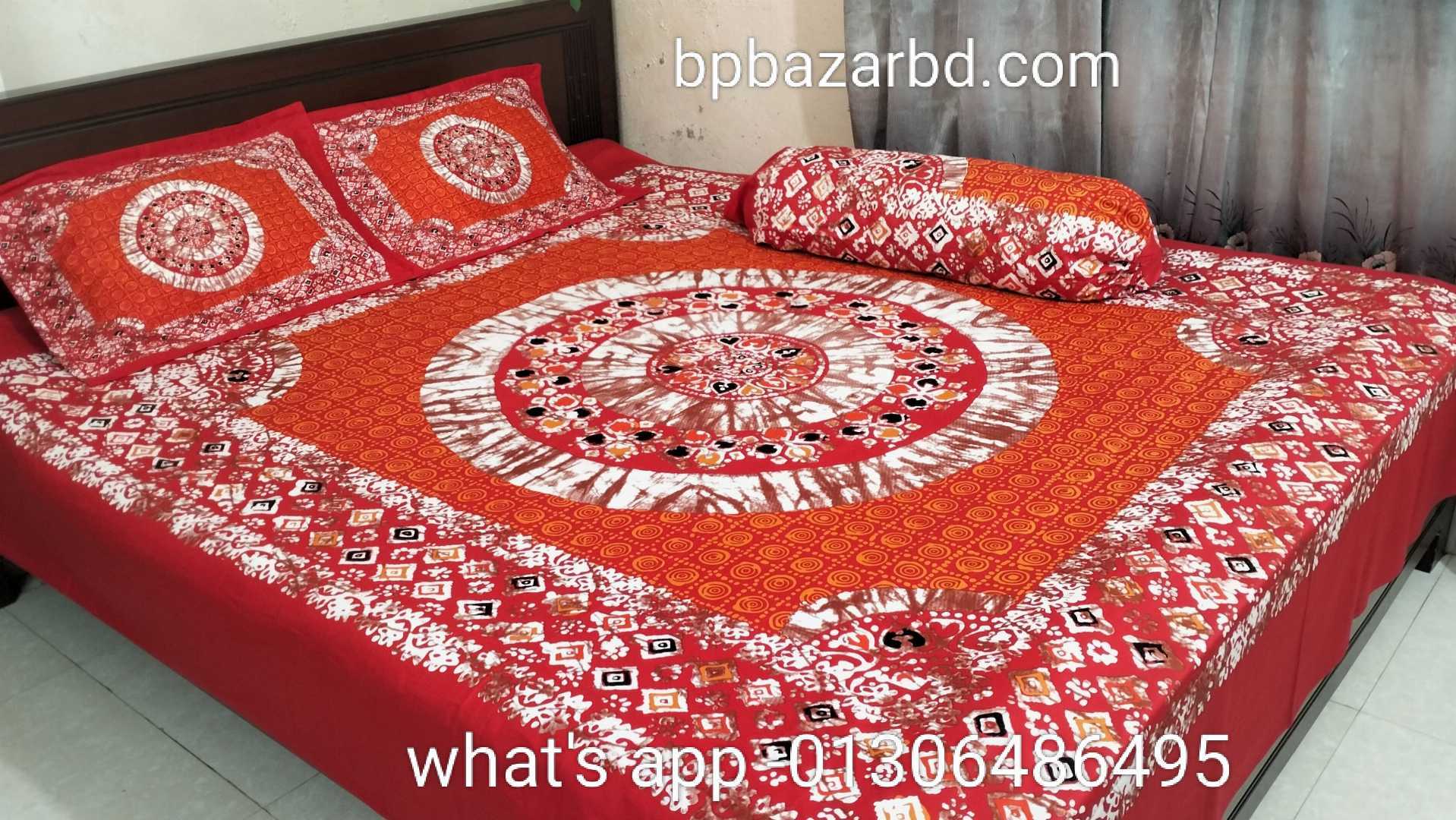 Exclusive,100%,Cotton,Bed,Sheet,7.5,feet,by,8,feet