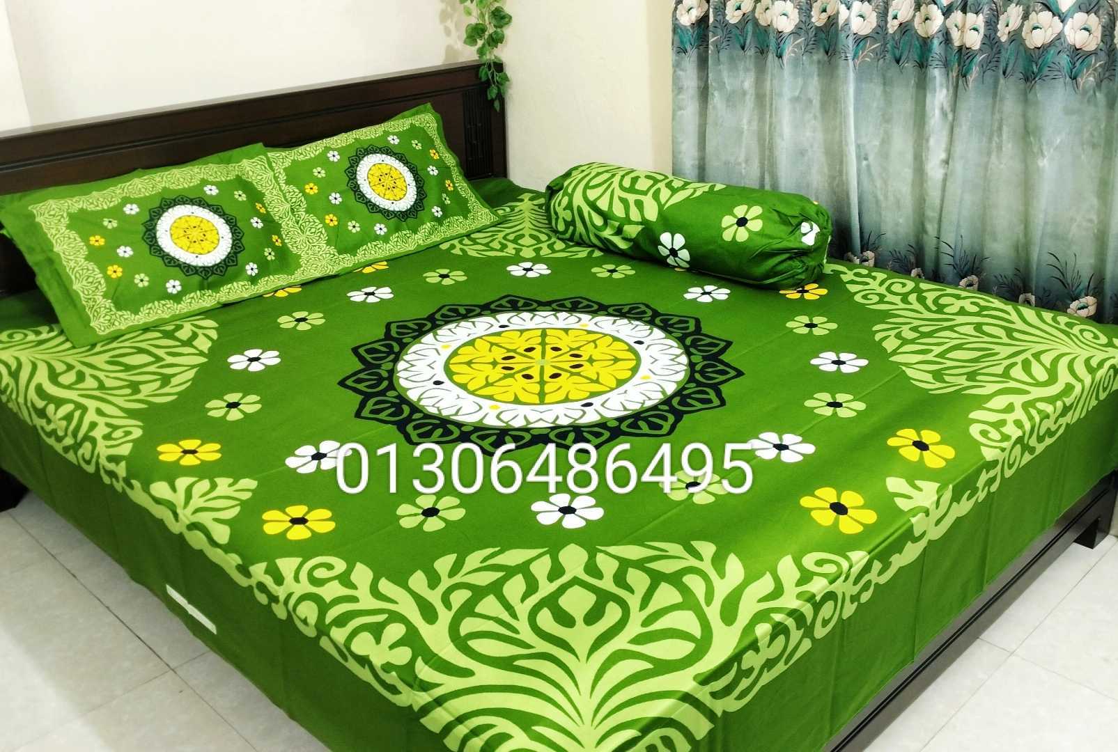 Exclusive,100%,Cotton,Bed,Sheet,7.5,feet,by,8,feet