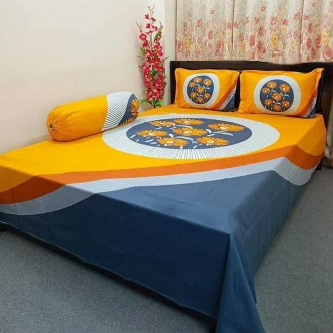 Exclusive,100%,Cotton,Bed,Sheet,7.5,feet,by,8,feet