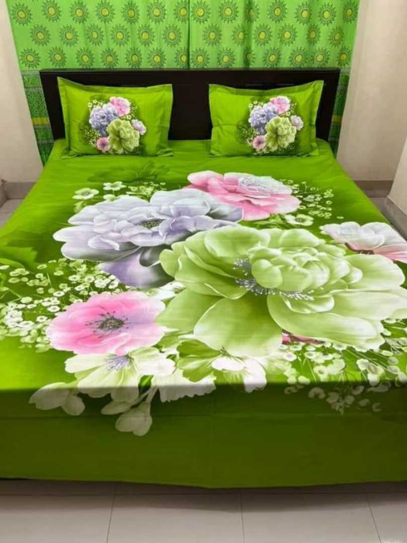 Exclusive,100%,Cotton,Bed,Sheet,7.5,feet,by,8,feet