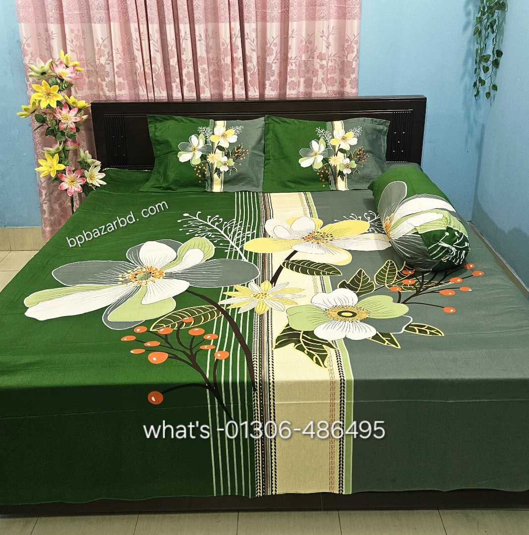 Exclusive,100%,Cotton,Bed,Sheet,7.5,feet,by,8,feet