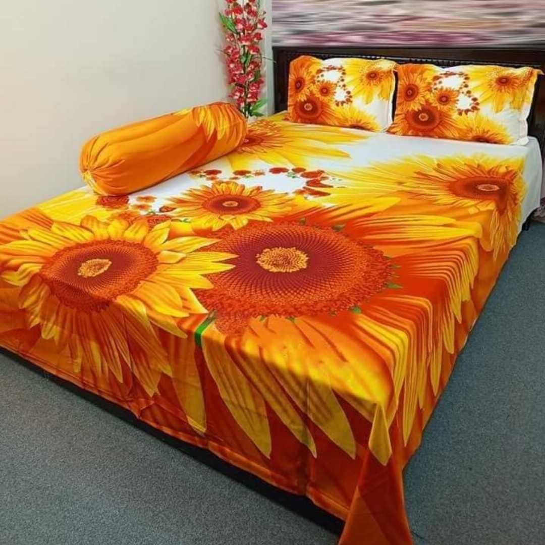 Exclusive,100%,Cotton,Bed,Sheet,7.5,feet,by,8,feet