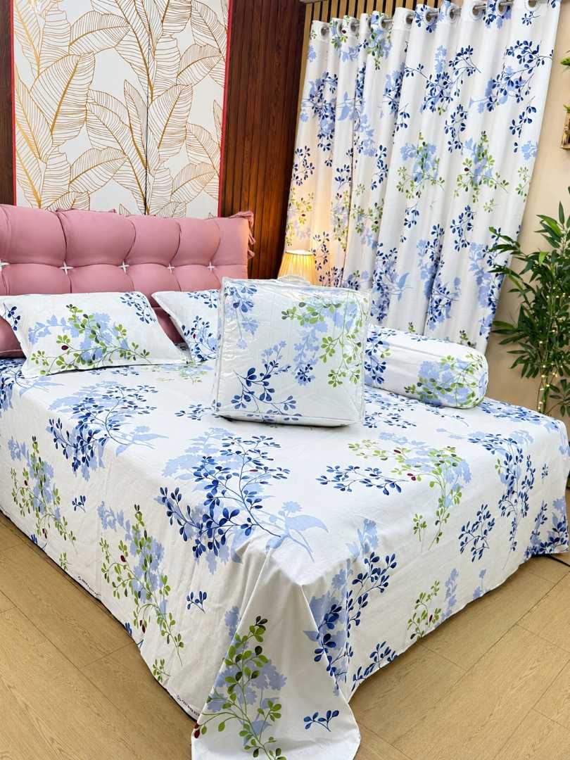 5,Pes,Set,Premium,Quality,Twill,Cotton,Fabrics,Comforter