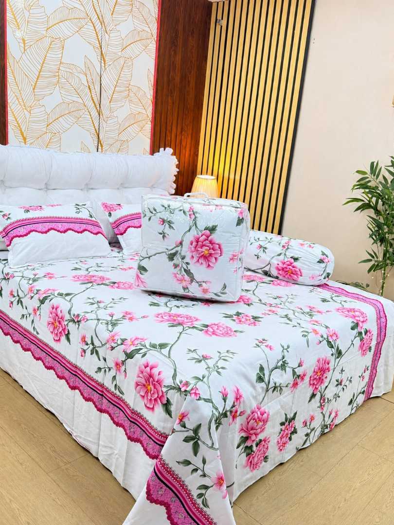 5,Pes,Set,Premium,Quality,Twill,Cotton,Fabrics,Comforter